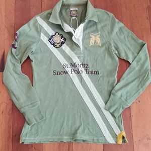 Joules Womens Longsleeve Poloshirt